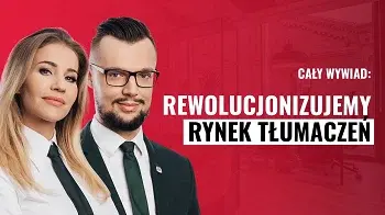 Aleksandra Bacańska i Fabian Lesner na okładce wywiadu wideo BNI Polska