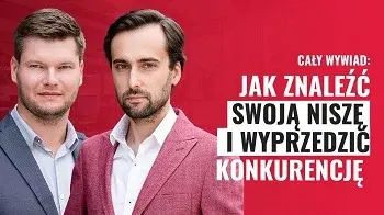 Krzysztof Banaszewski i Tomasz Farny na okładce wywiadu wideo BNI Polska