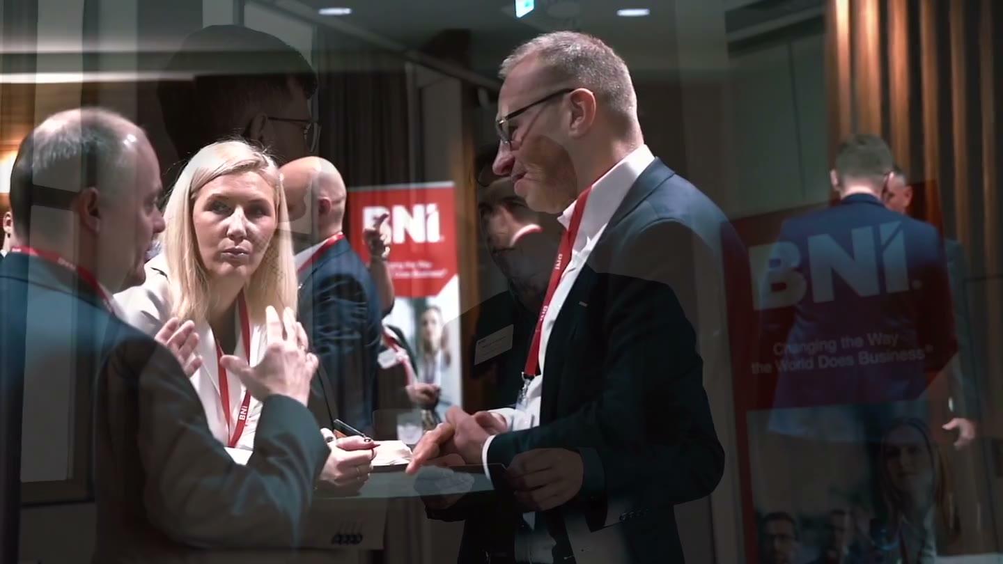 Powitanie Gościa i rozmowy w cztery oczy na spotkaniu Grupy BNI